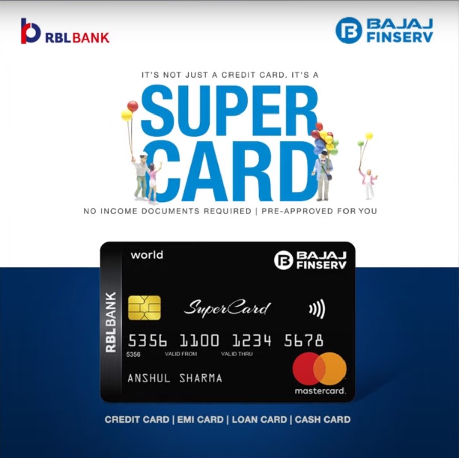 Bajaj Finance RBL Bank Supercard