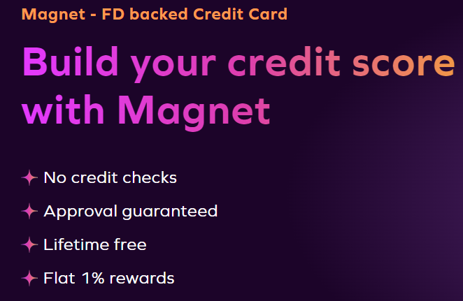 मैग्नेट के साथ अपना क्रेडिट स्कोर बनाएं