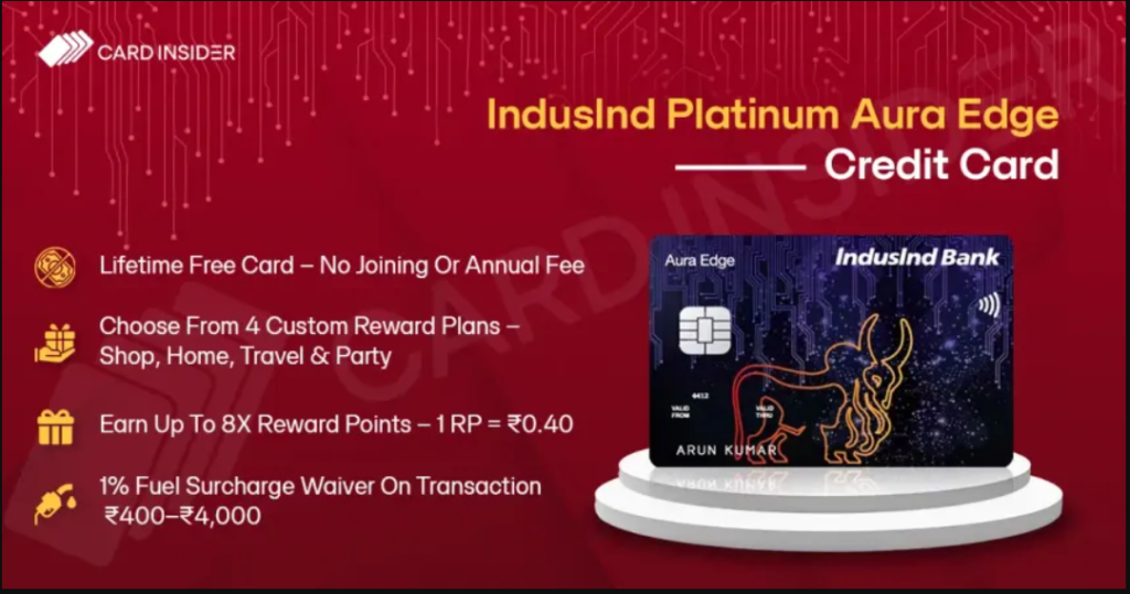 IndusInd Bank Platinum Aura Edge Credit Card