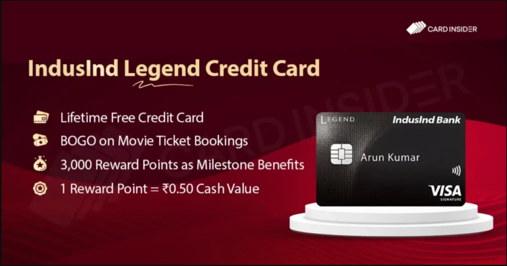IndusInd Bank Legend Credit Card