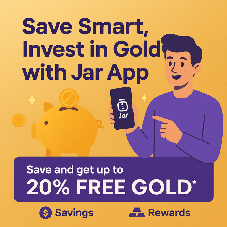 Jar App: Apne Chhote Savings Ko Banaiye Gold Investment